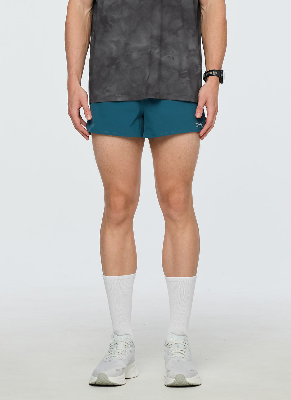 RX Men's Multi-Pocket Running Shorts - Moroccan Blue