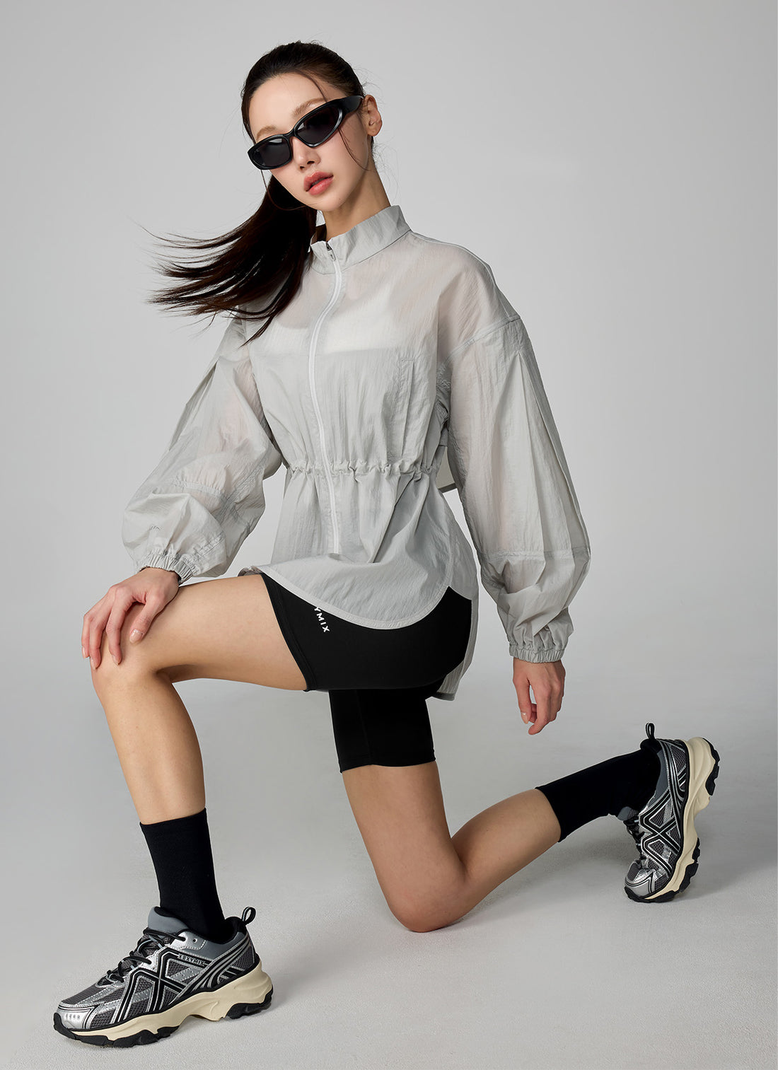 Light Ventilation Windbreaker - Cali Gray