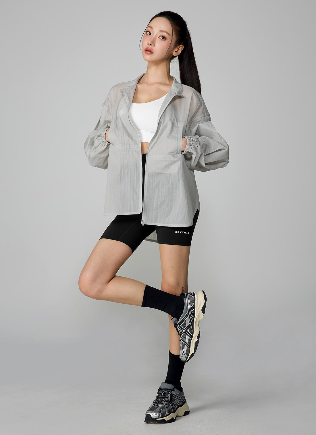 Light Ventilation Windbreaker - Cali Gray
