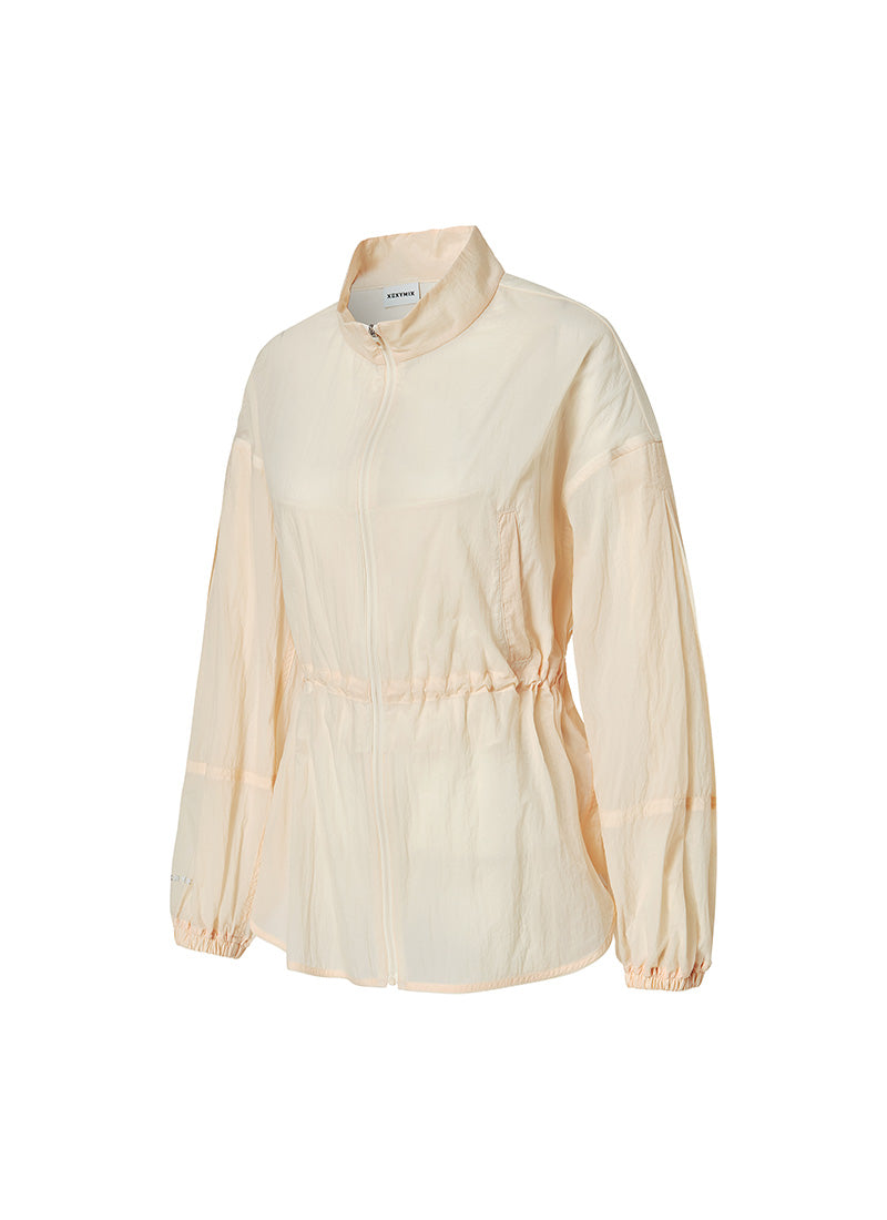Light Ventilation Windbreaker - Vanilla Yellow