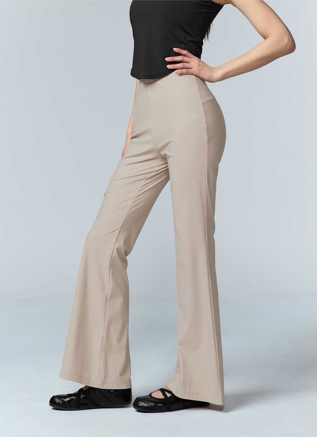 Fresh Cooling Boots Cut Pants - Minimal Beige