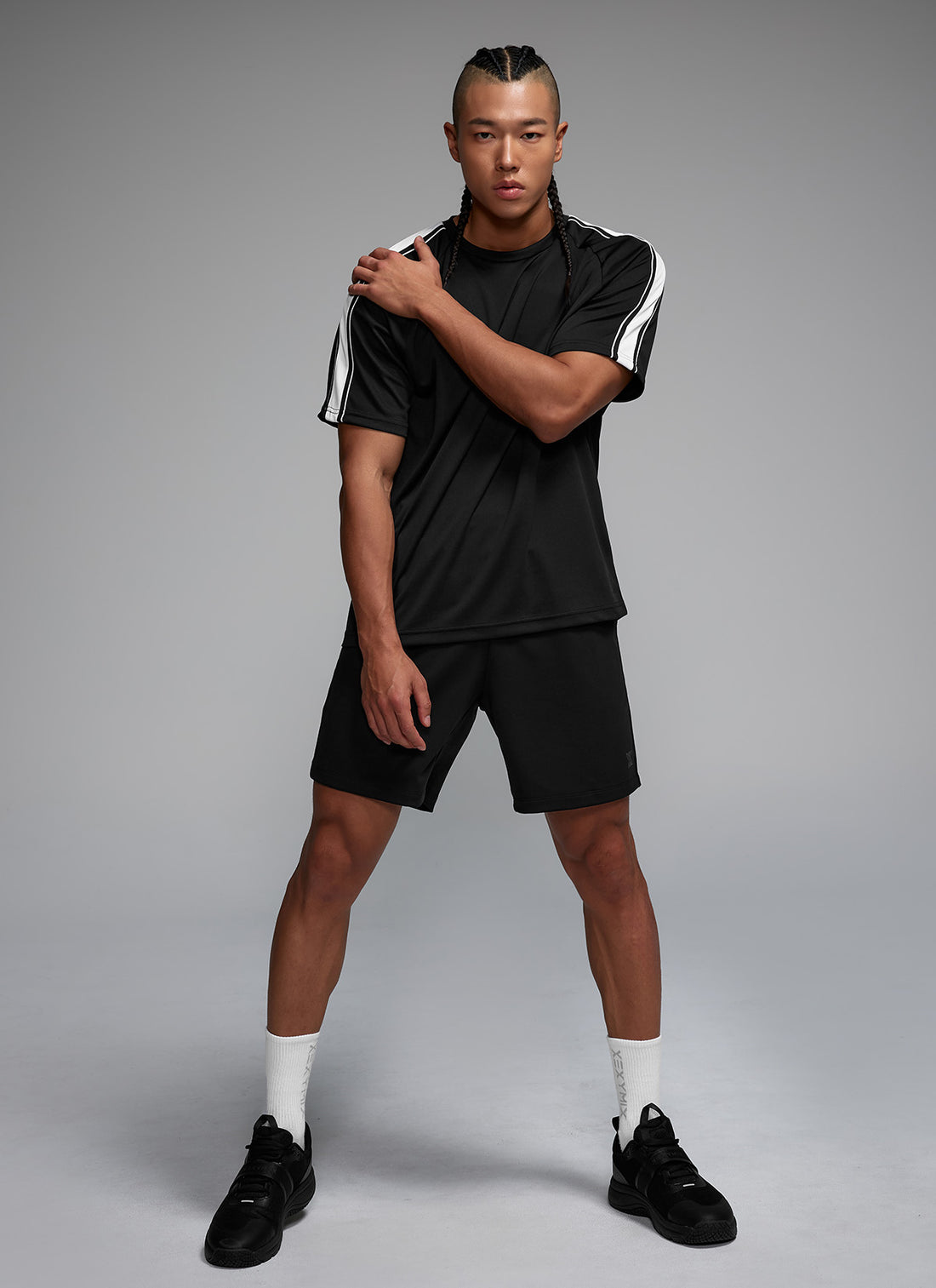 Comfort Fine Men's Easy Shorts - Black