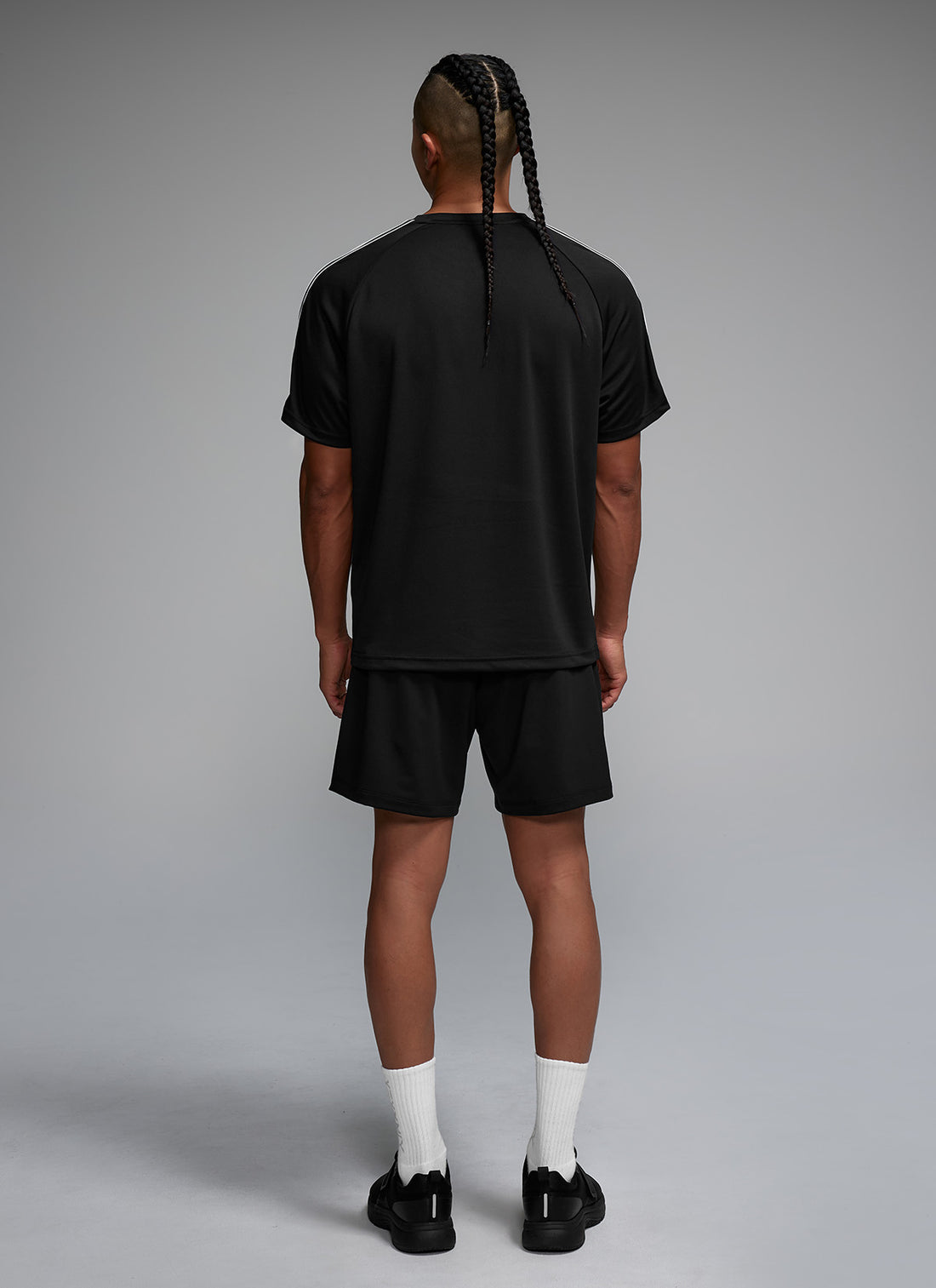 Comfort Fine Men's Easy Shorts - Black