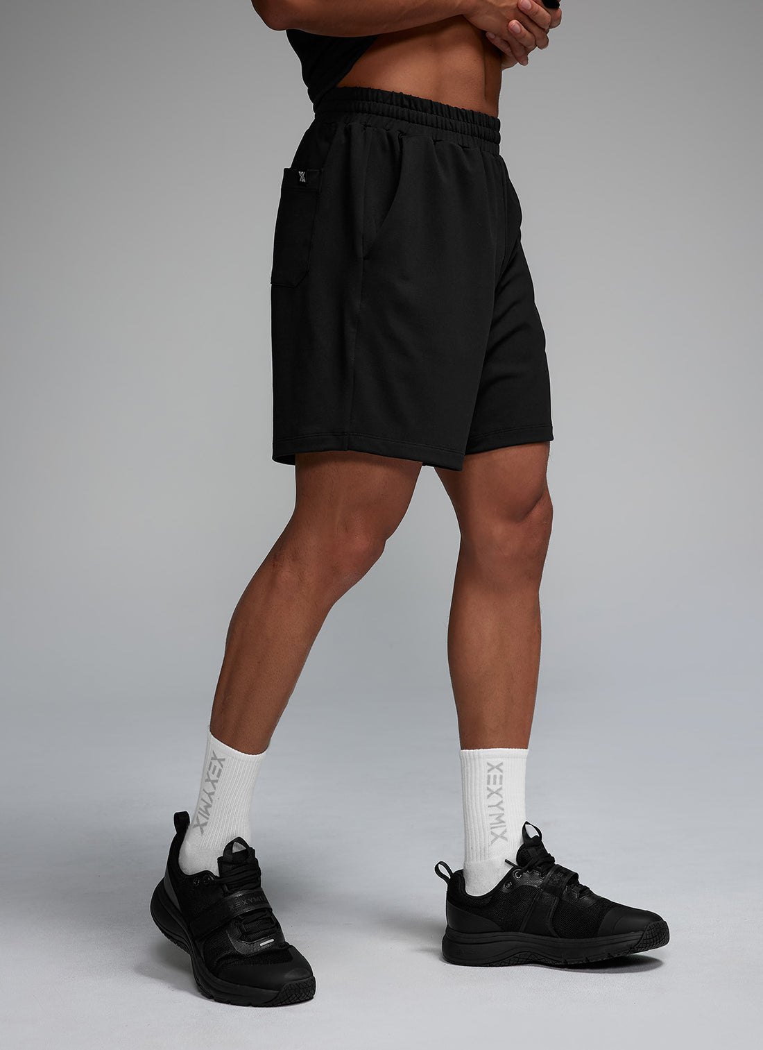 Comfort Fine Men's Easy Shorts - Black