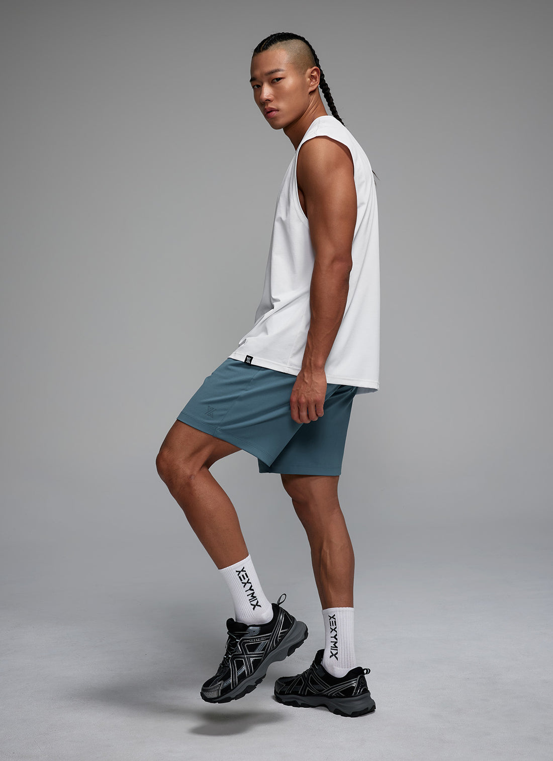 Comfort Fine Men's Easy Shorts - Teal Blue