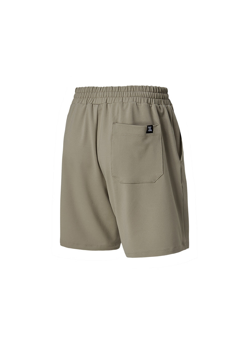 Comfort Fine Men's Easy Shorts - Khaki