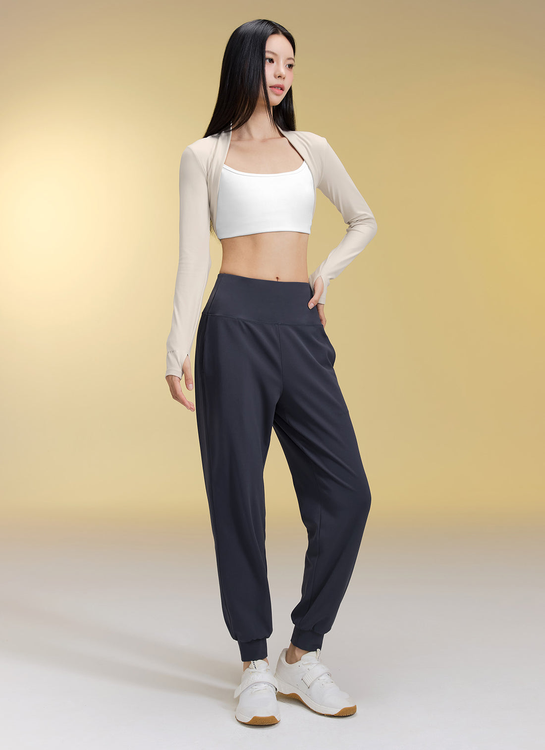 Soft Move Bolero - Oatmeal Cream
