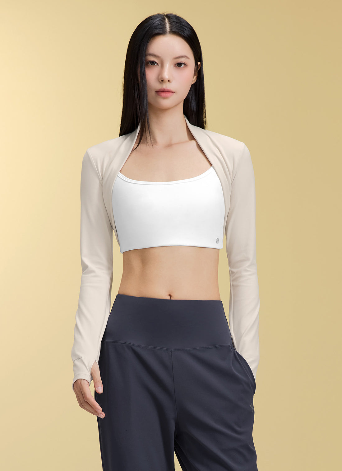 Soft Move Bolero - Oatmeal Cream