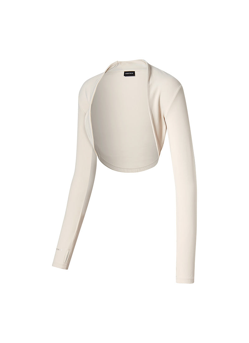 Soft Move Bolero - Oatmeal Cream
