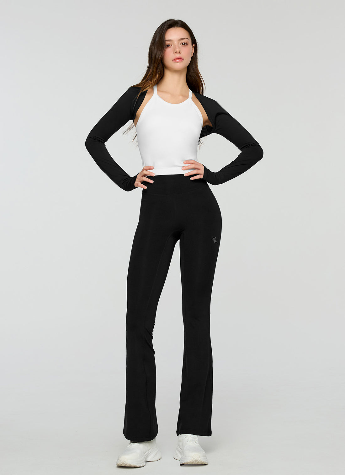 Ice Feather Cover-Up Bolero - Black