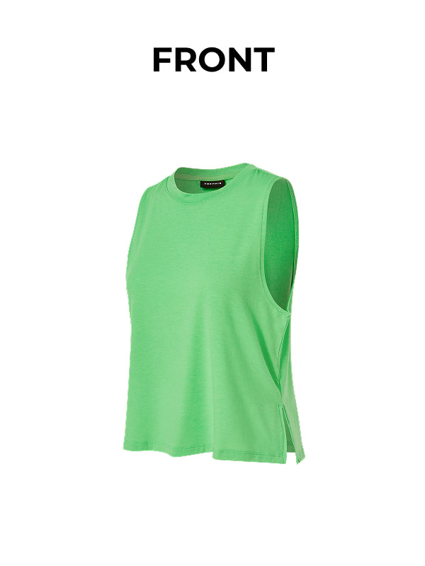 Soft Layered Sleeveless - Summer Green