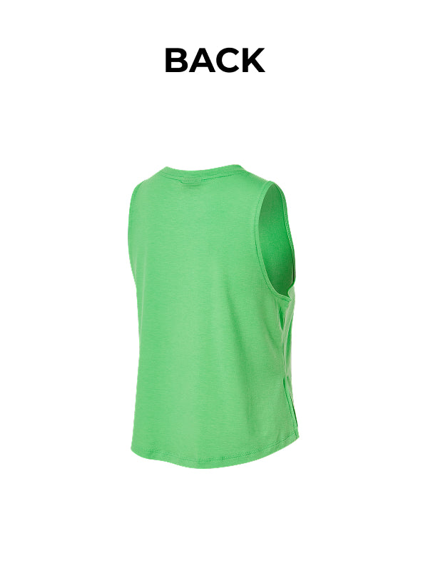 Soft Layered Sleeveless - Summer Green
