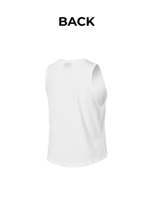 Soft Layered Sleeveless - White Ivory