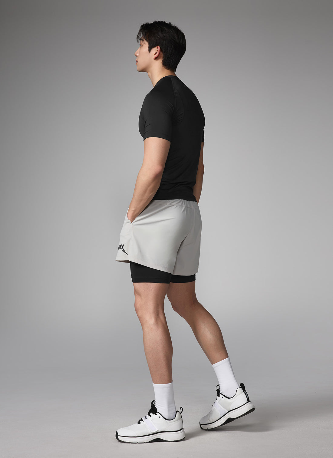 NX Men's Aero Muscle Fit Short Sleeve - Black