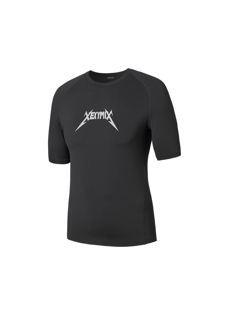 NX Men's Aero Muscle Fit Short Sleeve - Black