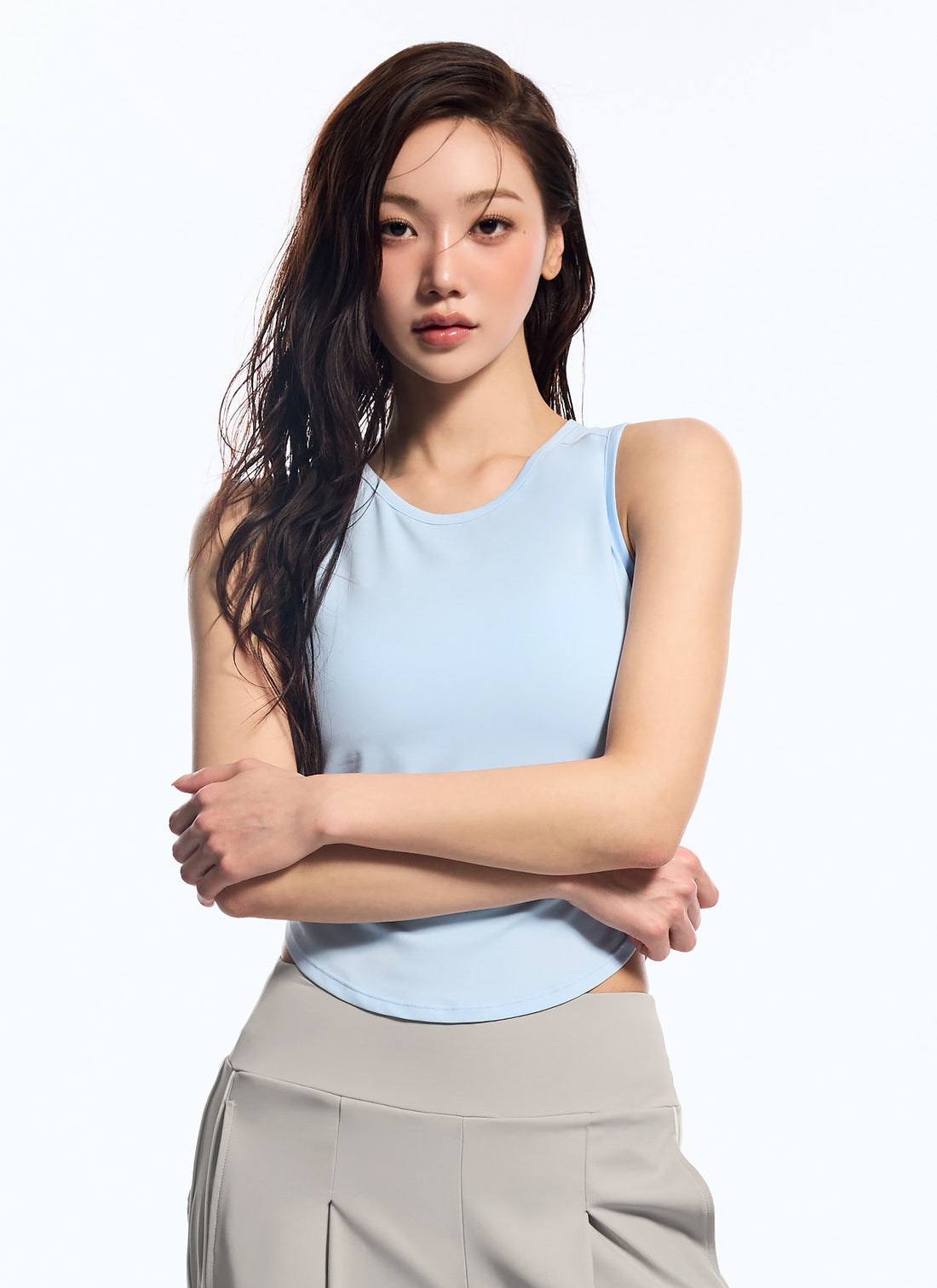 Ice Scent Sleeveless - Lace Blue