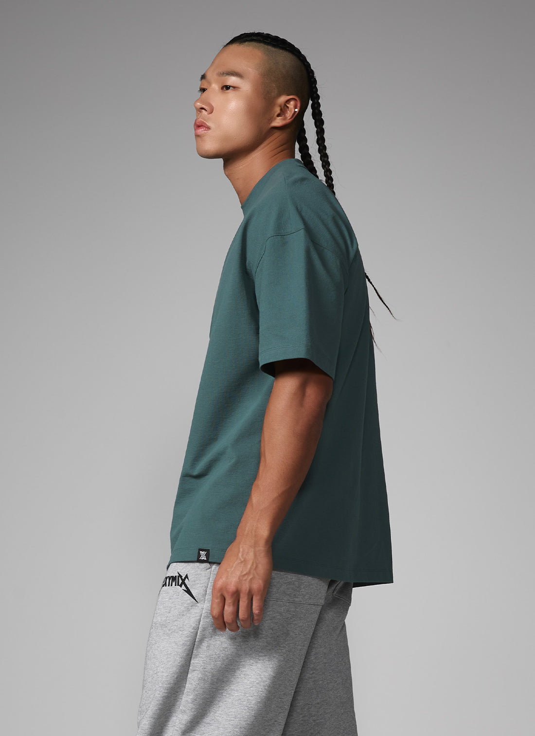 NX Men's Heavy Cotton Overfit Short Sleeve - Khaki