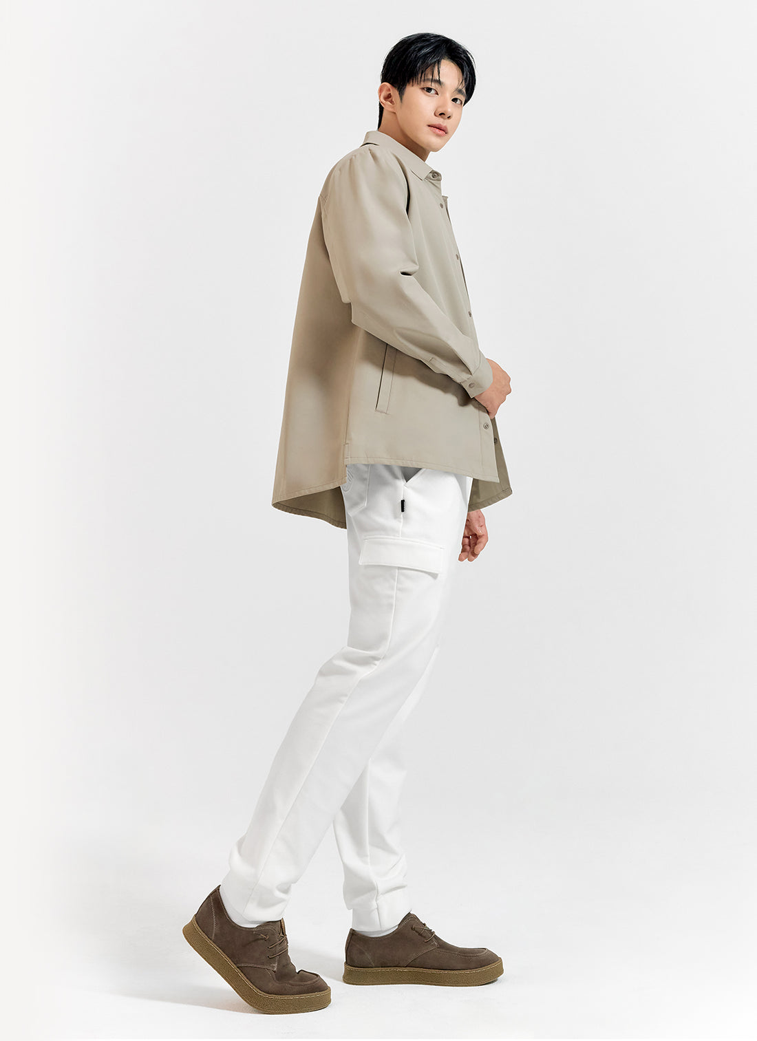 All-Round Work Men's Shirt - Light Beige