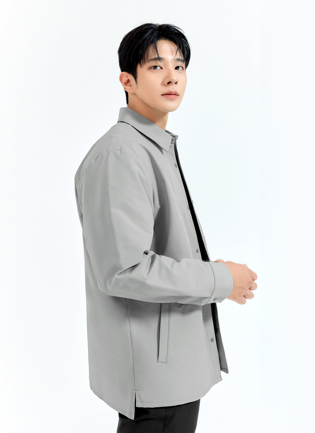All-Round Work Men's Shirt - Light Gray
