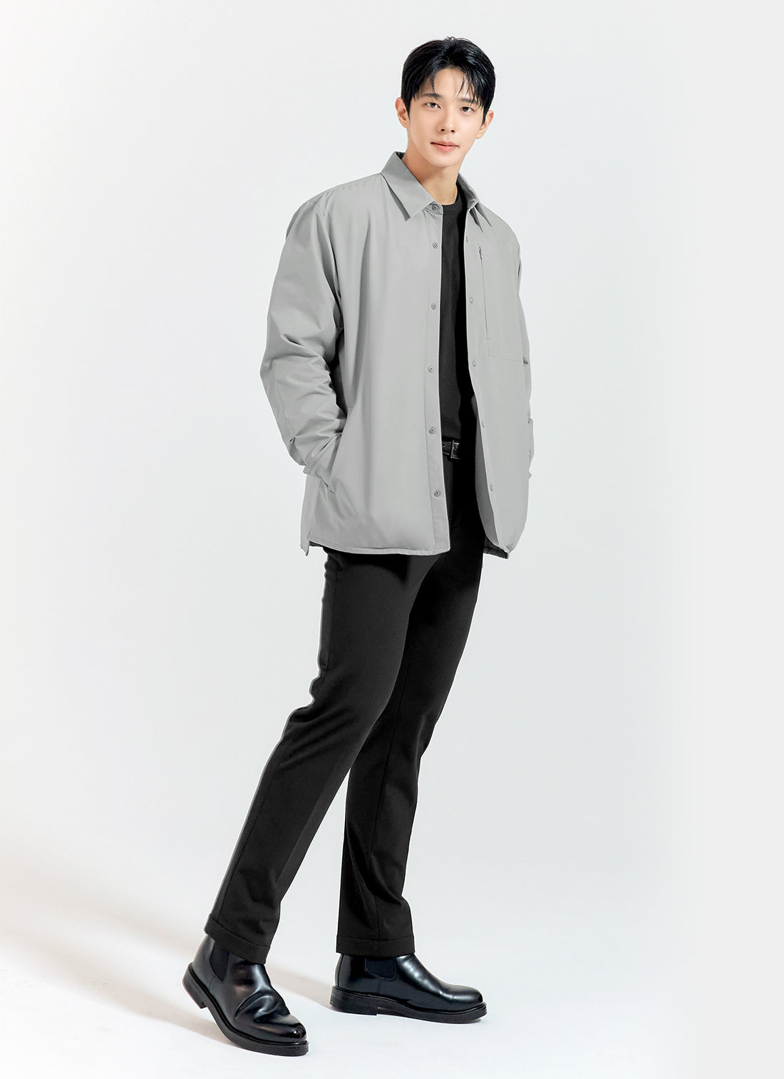 All-Round Work Men's Shirt - Light Gray