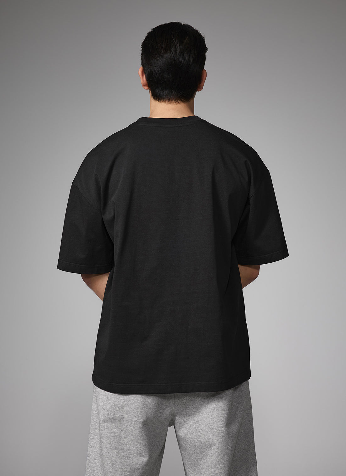 NX Men's Logo Overfit Short Sleeve - Black