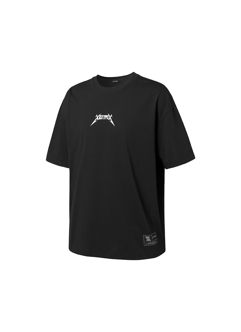 NX Men's Logo Overfit Short Sleeve - Black