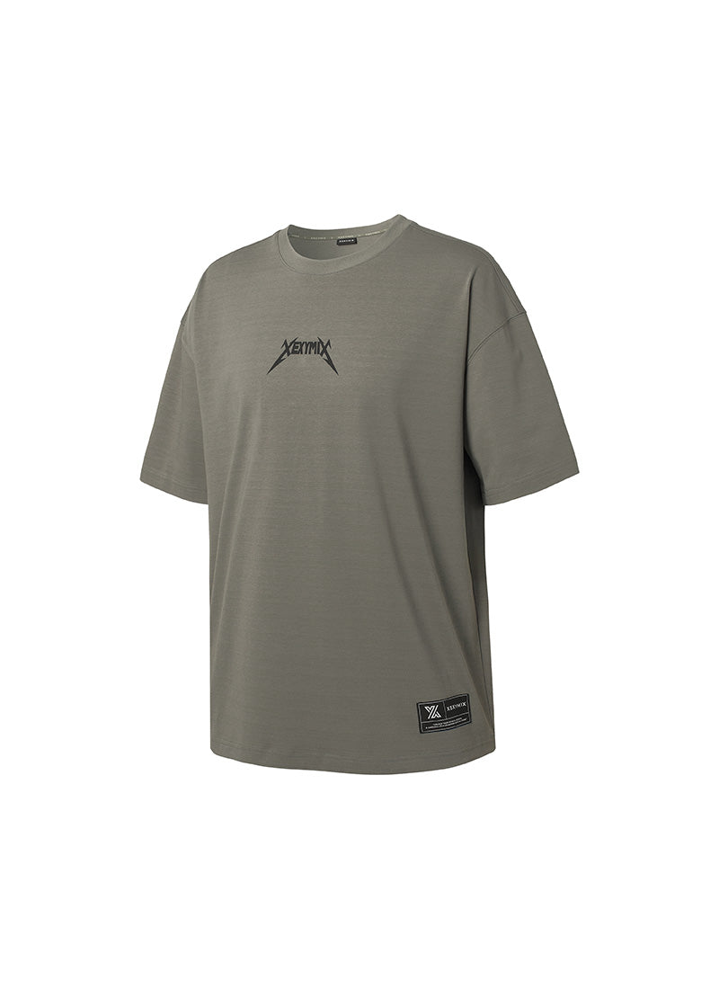 NX Men's Logo Overfit Short Sleeve - Khaki