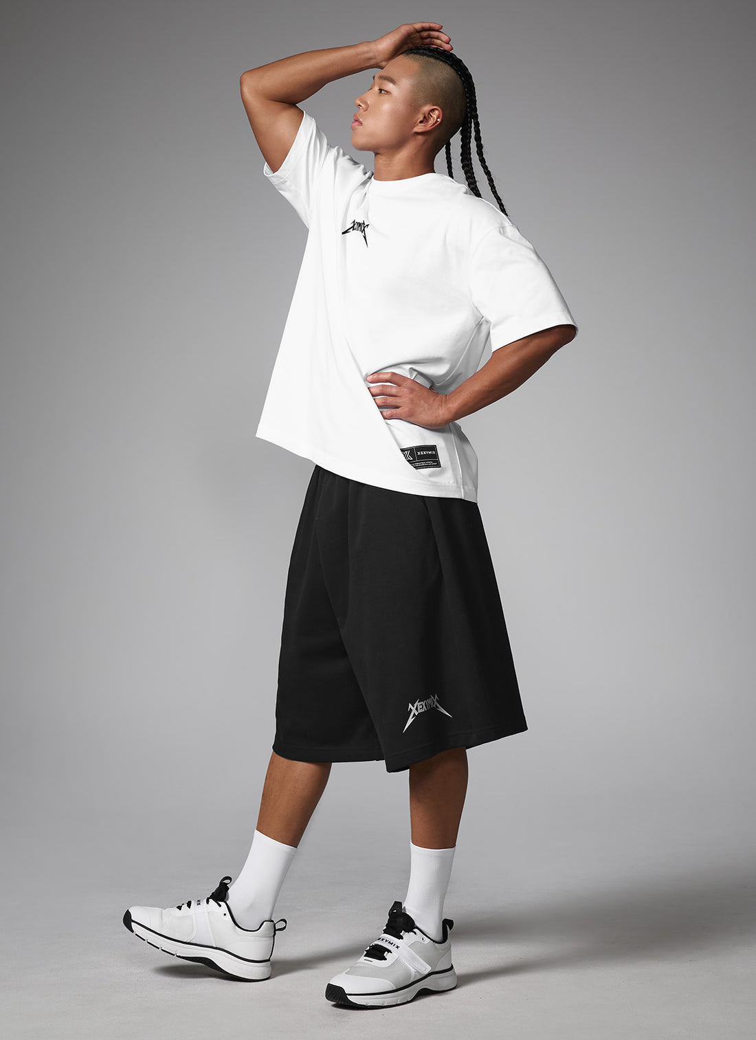 NX Men's Logo Overfit Short Sleeve - White