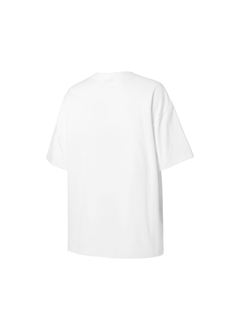 NX Men's Logo Overfit Short Sleeve - White