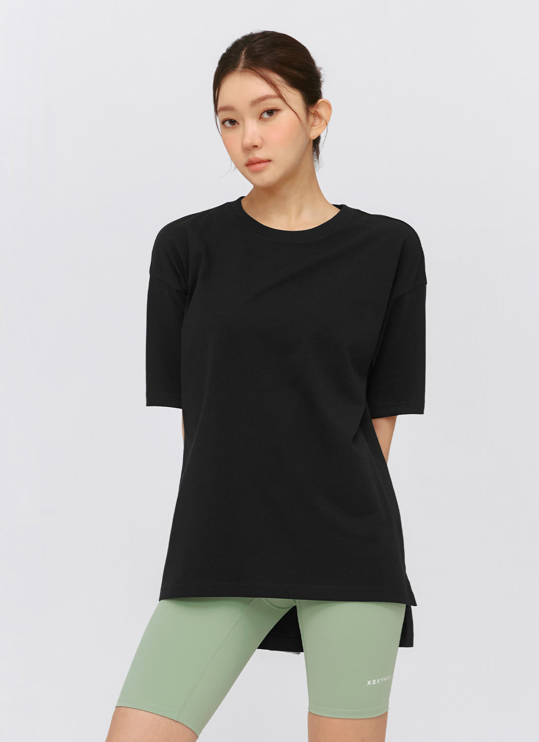 Philipper Cotton Overfit T-shirt - Black
