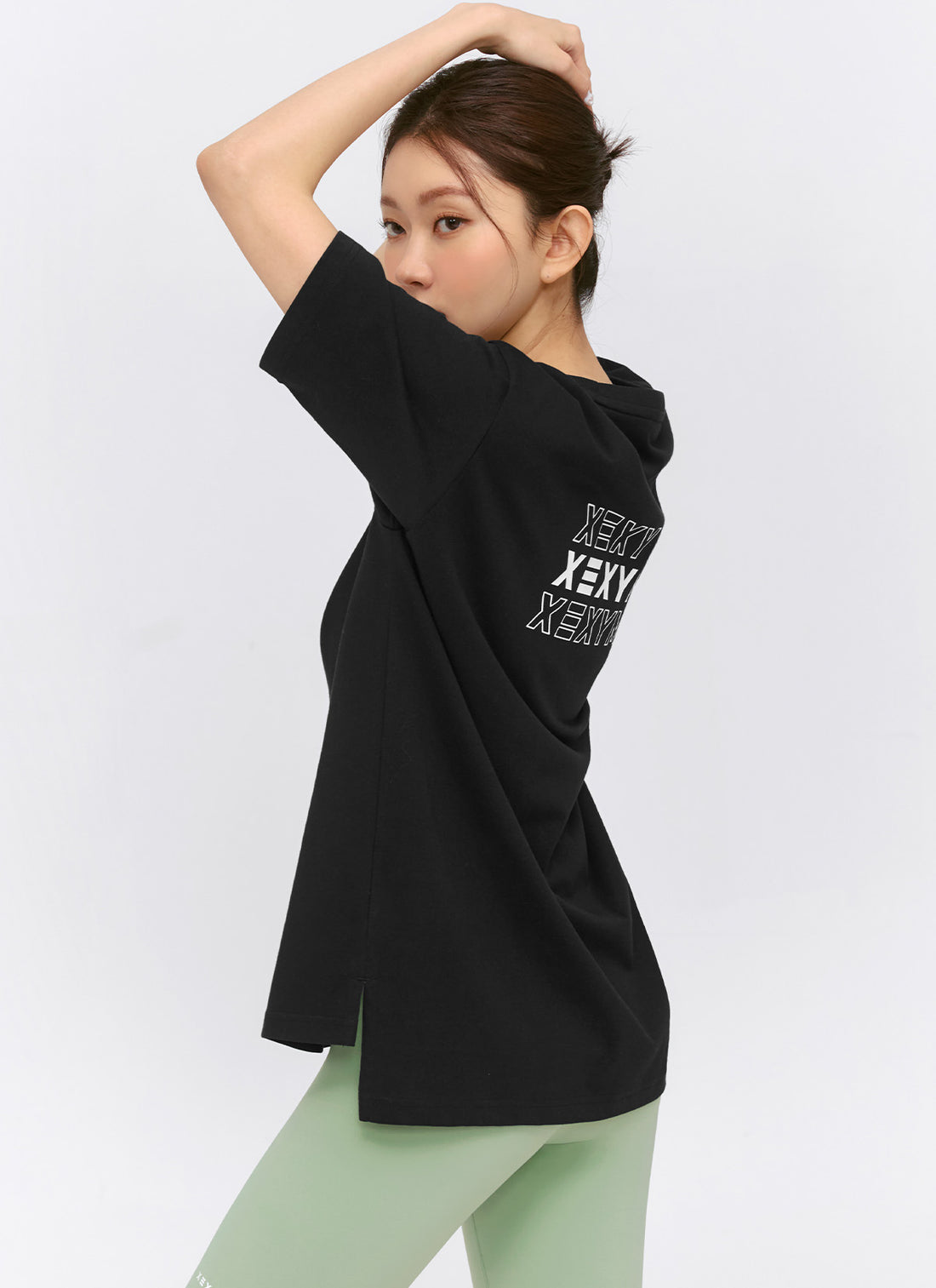 Philipper Cotton Overfit T-shirt - Black