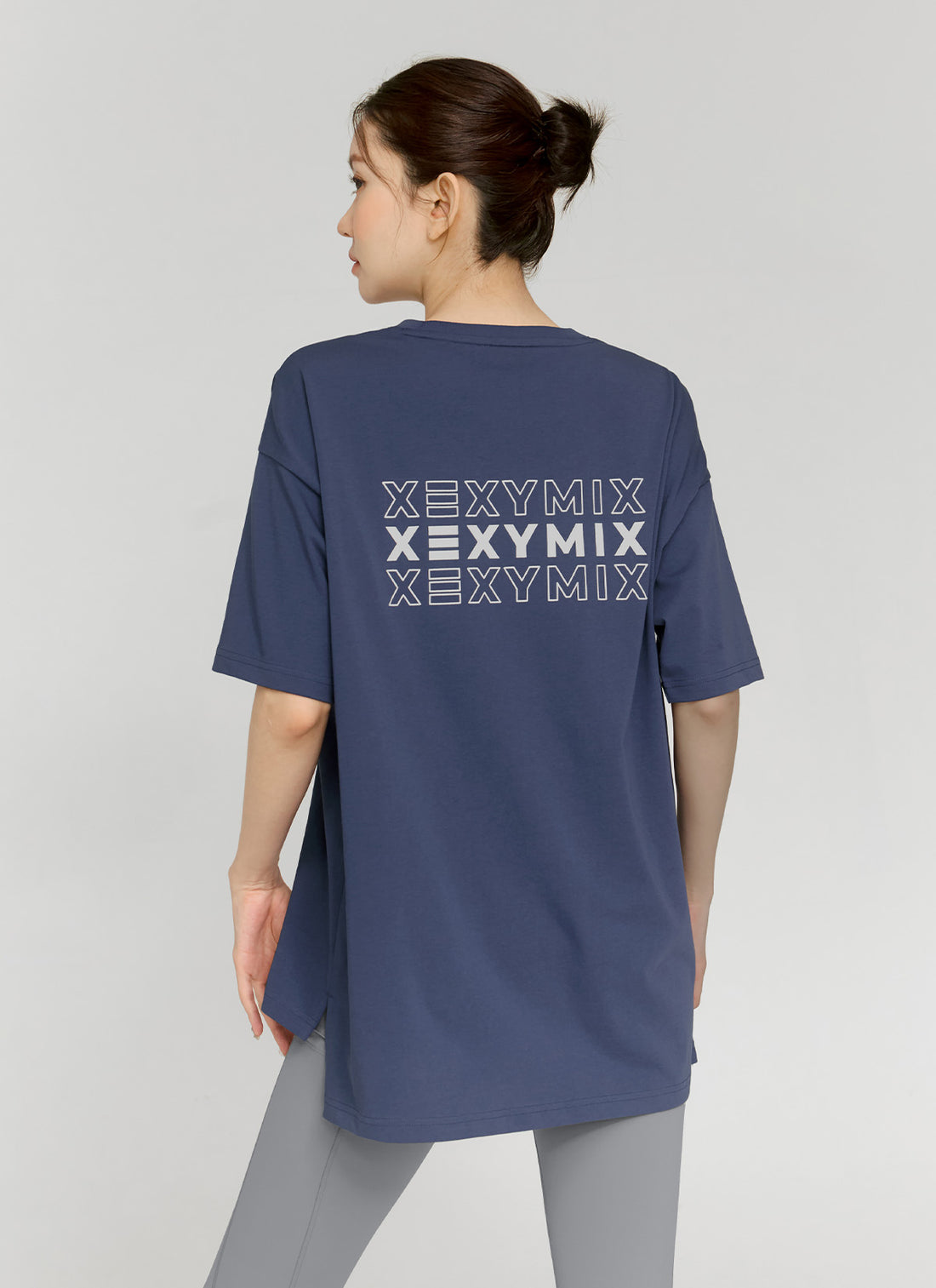Philipper Cotton Overfit T-shirt - Indigo Purple