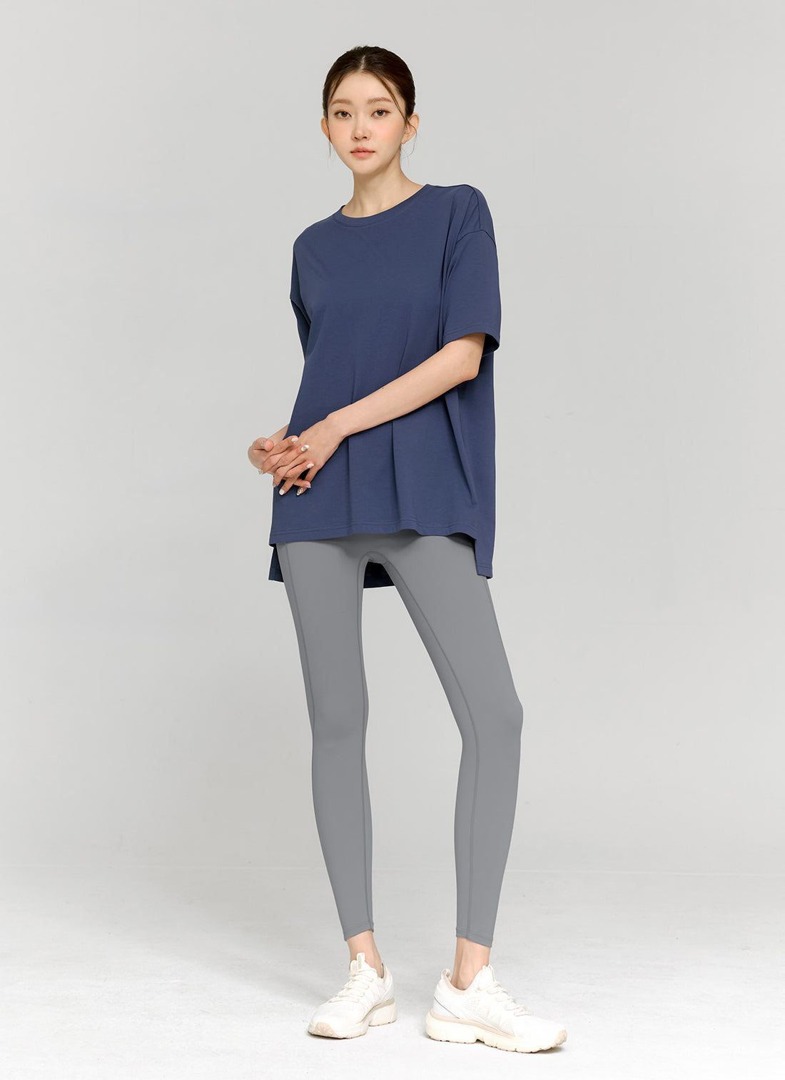 Philipper Cotton Overfit T-shirt - Indigo Purple