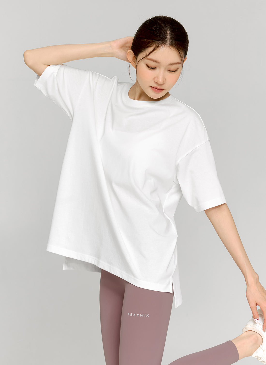 Philipper Cotton Overfit T-shirt - White Ivory