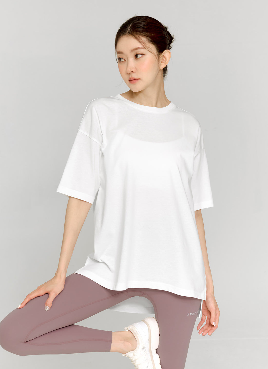 Philipper Cotton Overfit T-shirt - White Ivory