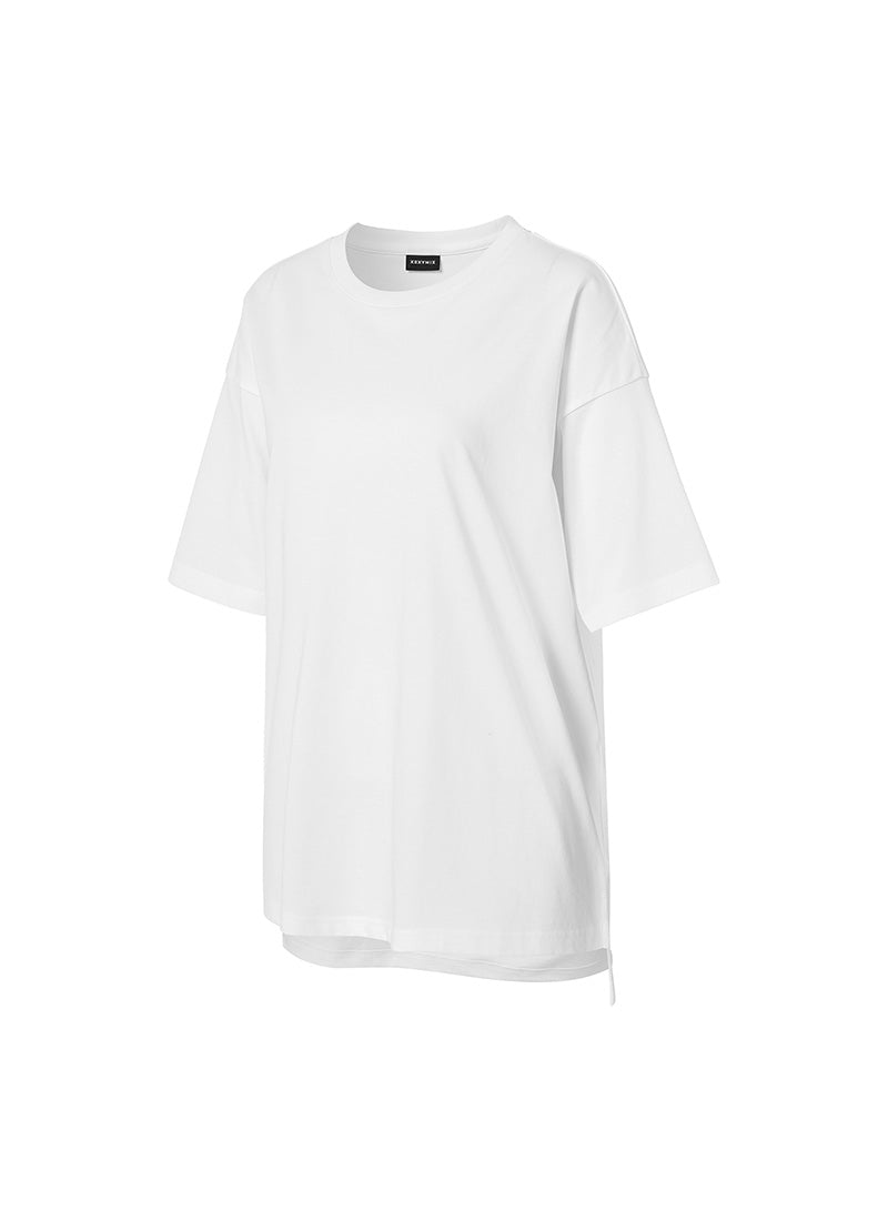 Philipper Cotton Overfit T-shirt - White Ivory