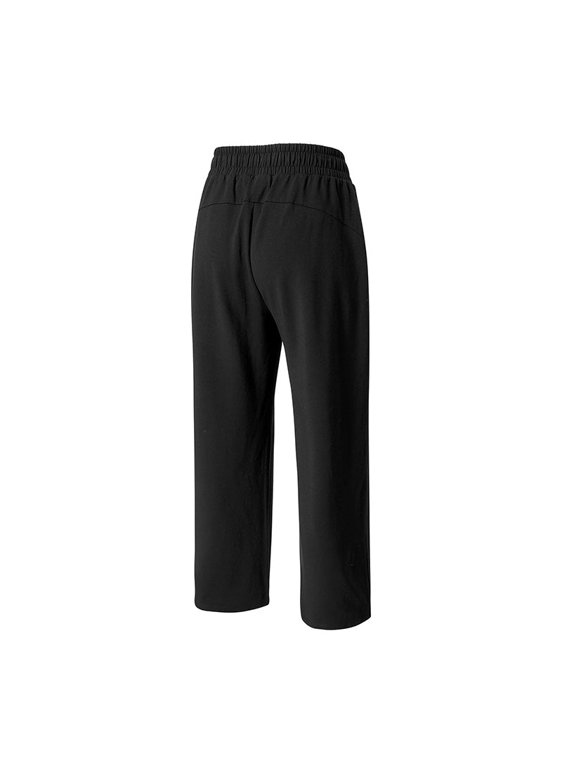 Soft Modal Wide Pants - Black