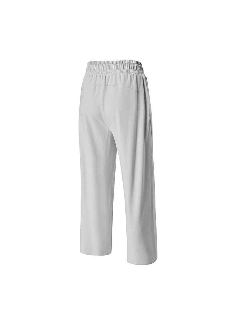 Soft Modal Wide Pants - Pale Gray