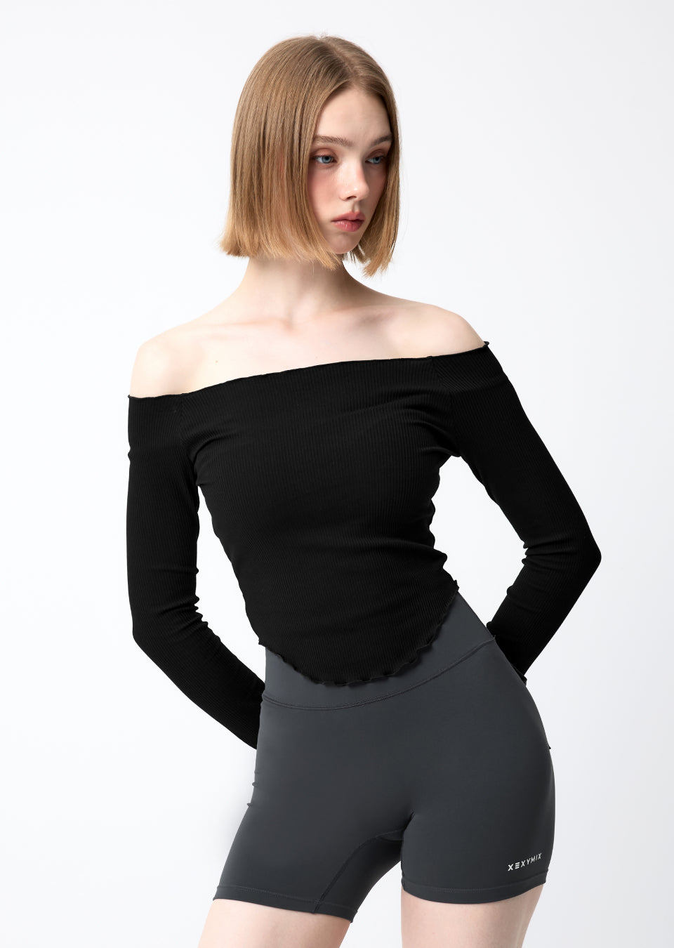 Plie Long Sleeve - Black
