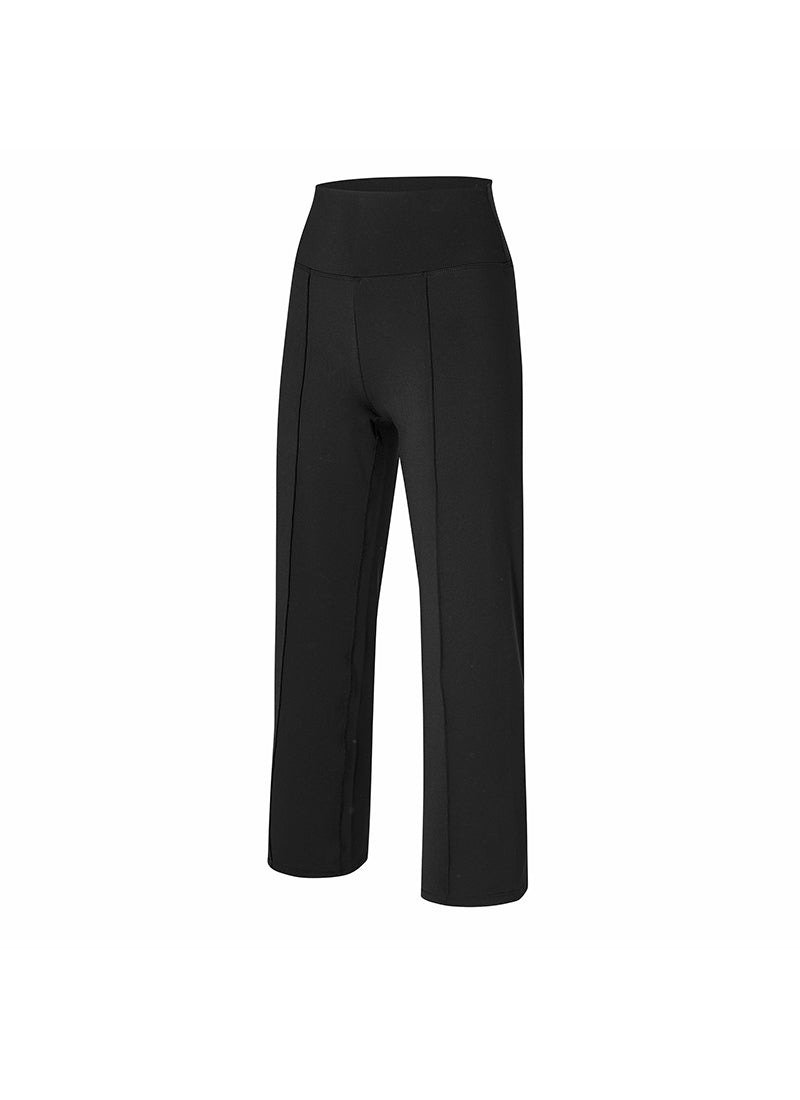 Comfort Fine Pin Tuck Wide Pants 9 - Black