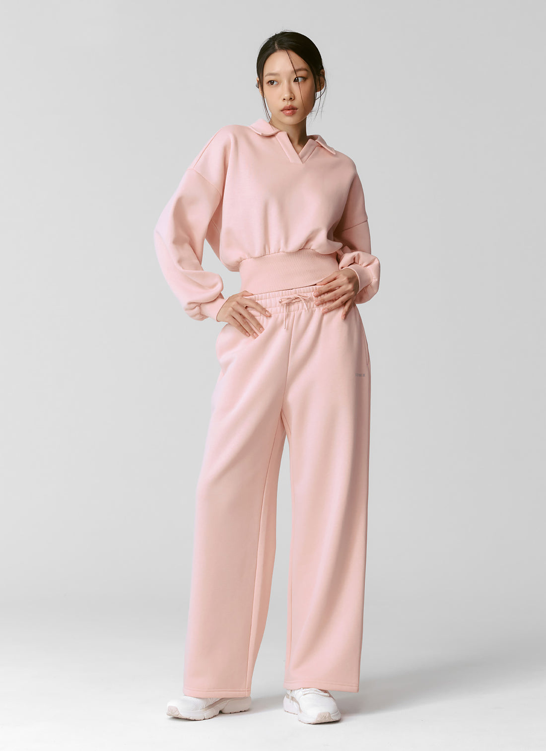 Fine Cotton Open Collar MTM - Salt Pink