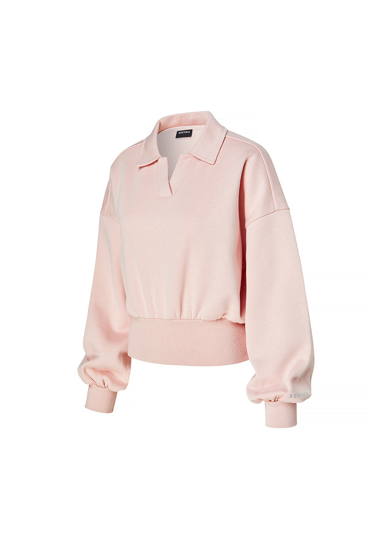Fine Cotton Open Collar MTM - Salt Pink
