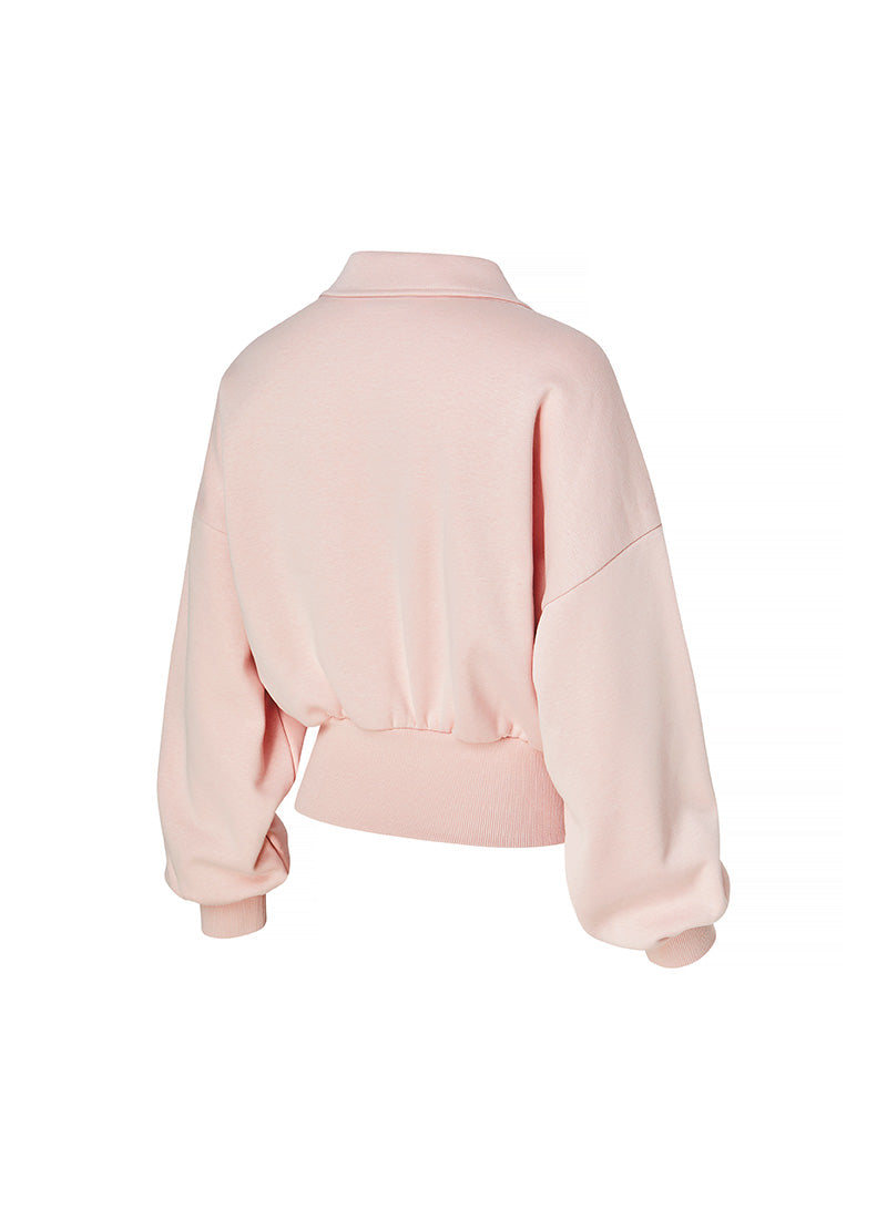 Fine Cotton Open Collar MTM - Salt Pink