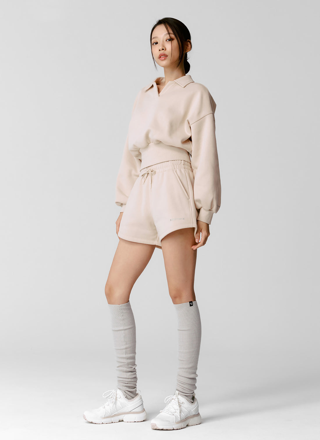 Fine Cotton Open Collar MTM - Ice Vanilla