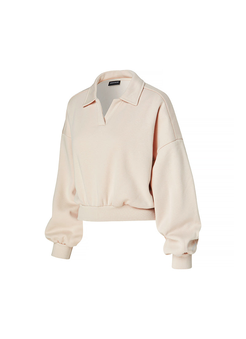 Fine Cotton Open Collar MTM - Ice Vanilla
