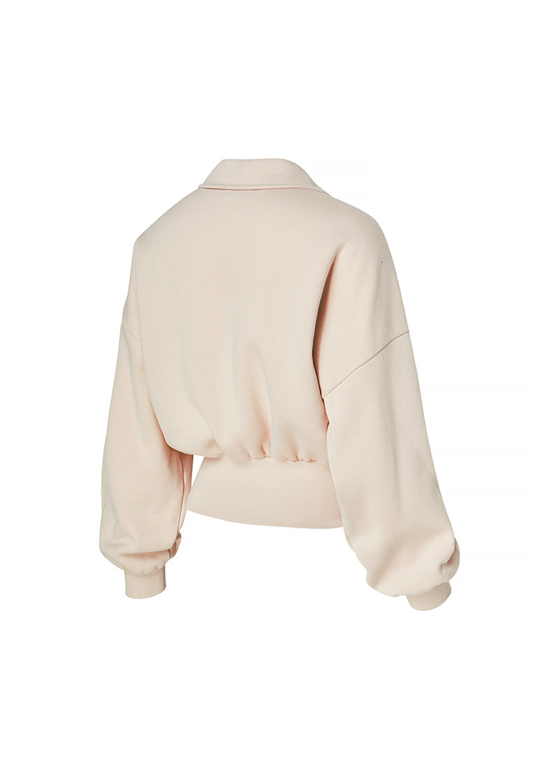 Fine Cotton Open Collar MTM - Ice Vanilla