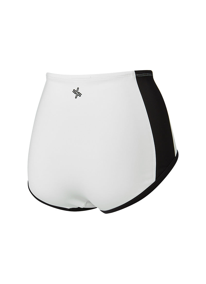 Summer Glow Line Bikini Shorts - Ivory