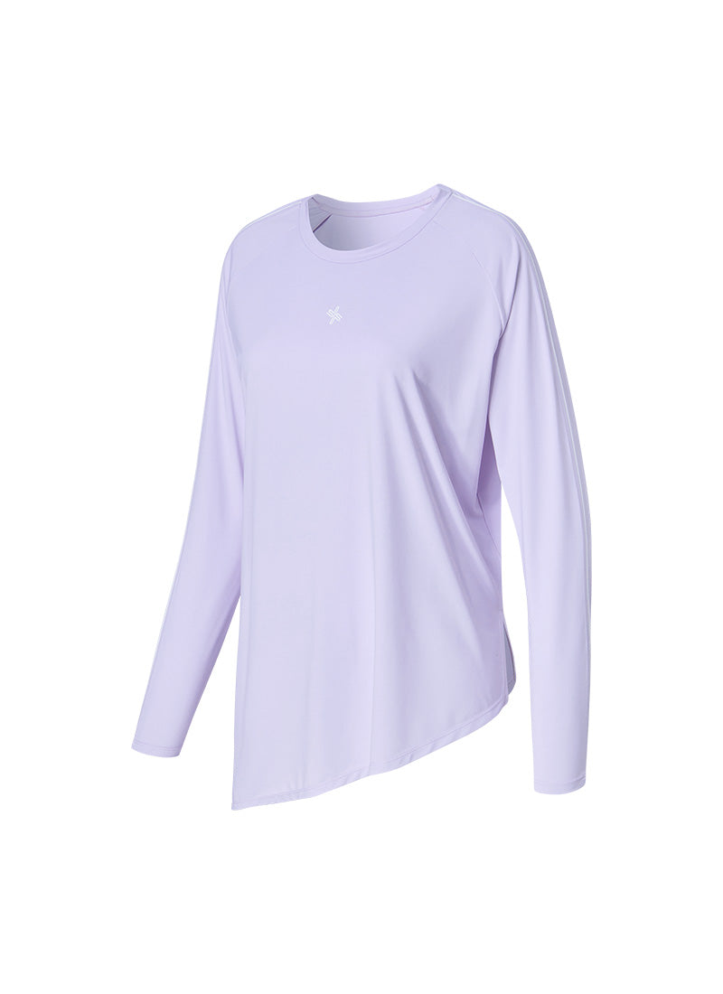 Black Label Signature Life Unbalance Piping Rash Guard - Evening Purple