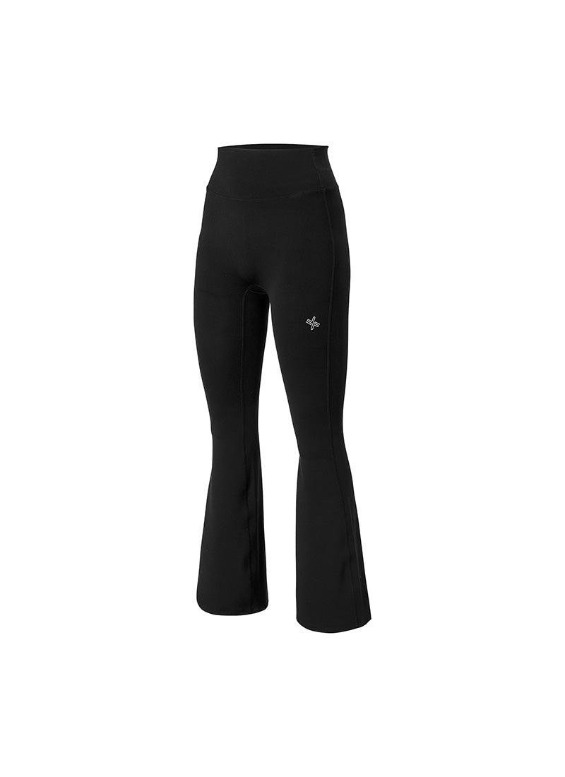 V-Up 3D Plus Bootcut Leggings - Black