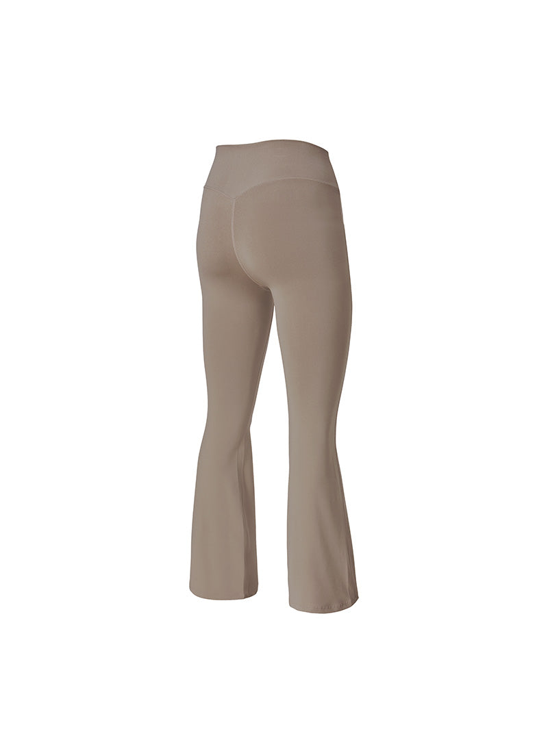 V-Up 3D Plus Bootcut Leggings - Grayish Brown